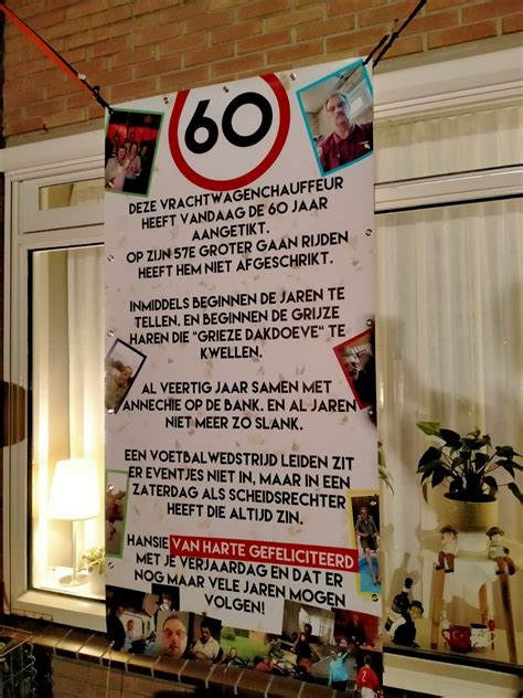 Spandoek 60 jaar 